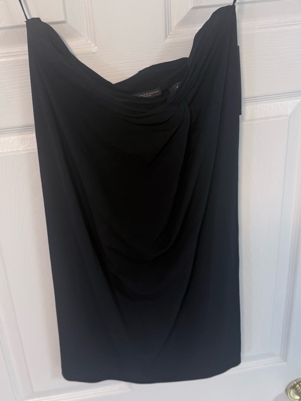 Brand New Donna Karan Strapless Little Black Dress